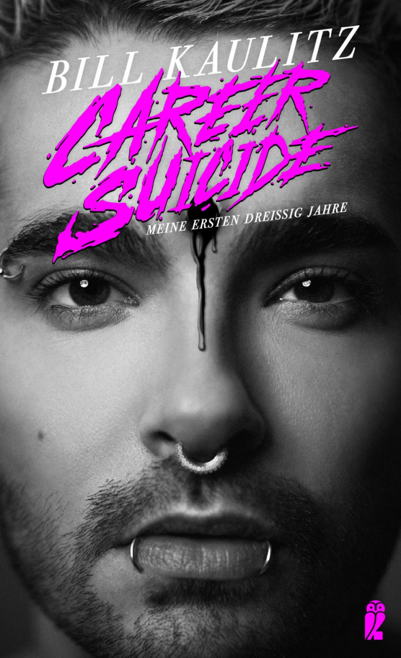 Bill Kaulitz' Buchcover zu "Career Suicide" Bill Kaulitz' Buchcover zu "Career Suicide"