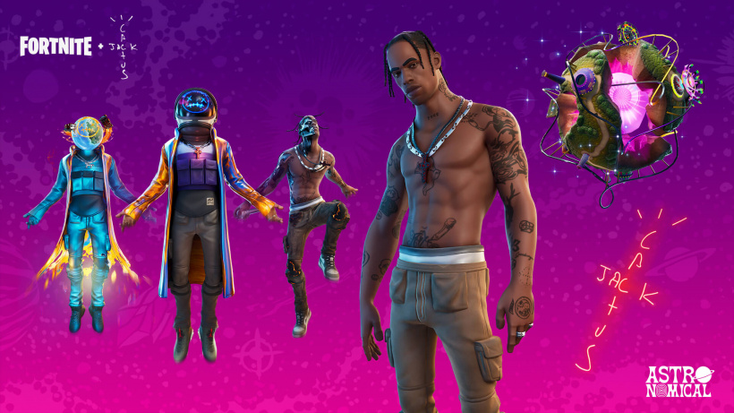 Travis Scott X Fortnite Dreitagige Astronomical Show Bricht Weltrekord Bigfm