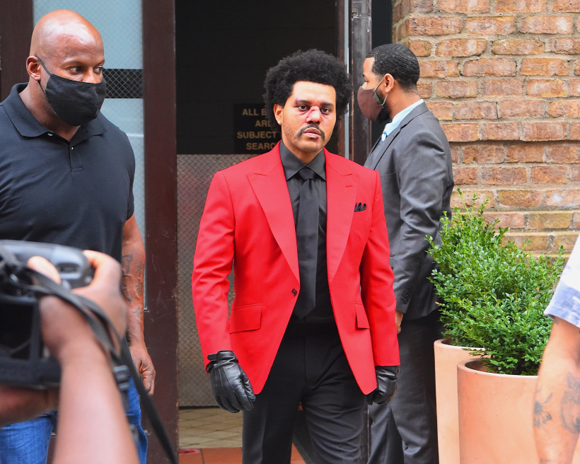 The Weeknd The Weeknd auf dem Weg zu den VMAs