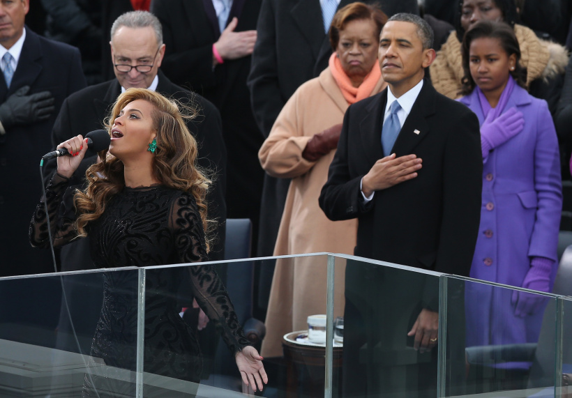 Beyoncé bei Barack Obamas Amtseinführung Beyoncé bei Barack Obamas Amtseinführung
