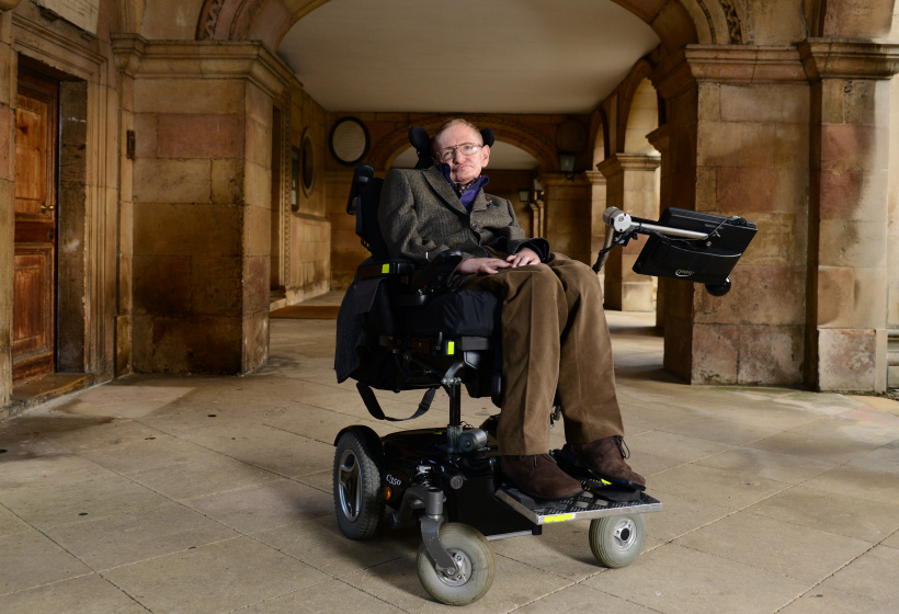 Stephen Hawking Wohl der berühmteste ALs-Erkrankte, Stephen Hawking