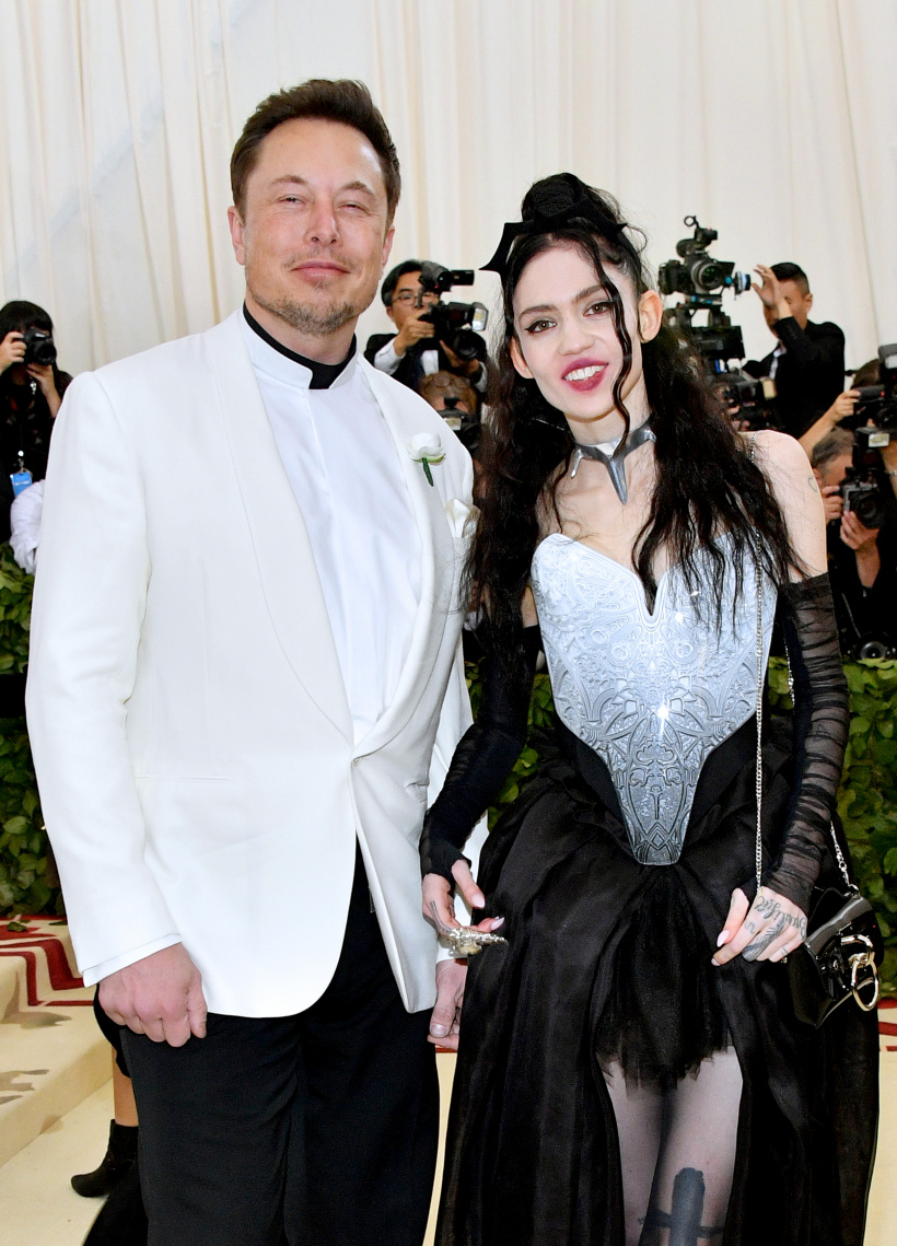 Grimes und ihr Partner Elon Musk Grimes und ihr Partner Elon Musk