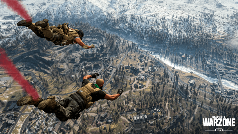 Call of Duty: Warzone - Fallschirmsprung Call of Duty: Warzone - Fallschirmsprung